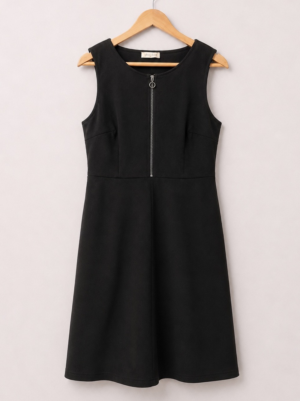 Alter’d State Black Vegan Suede Sleeveless Dress Size Medium Minimalist